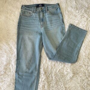 Hollister Light Blue Straight Leg Jeans